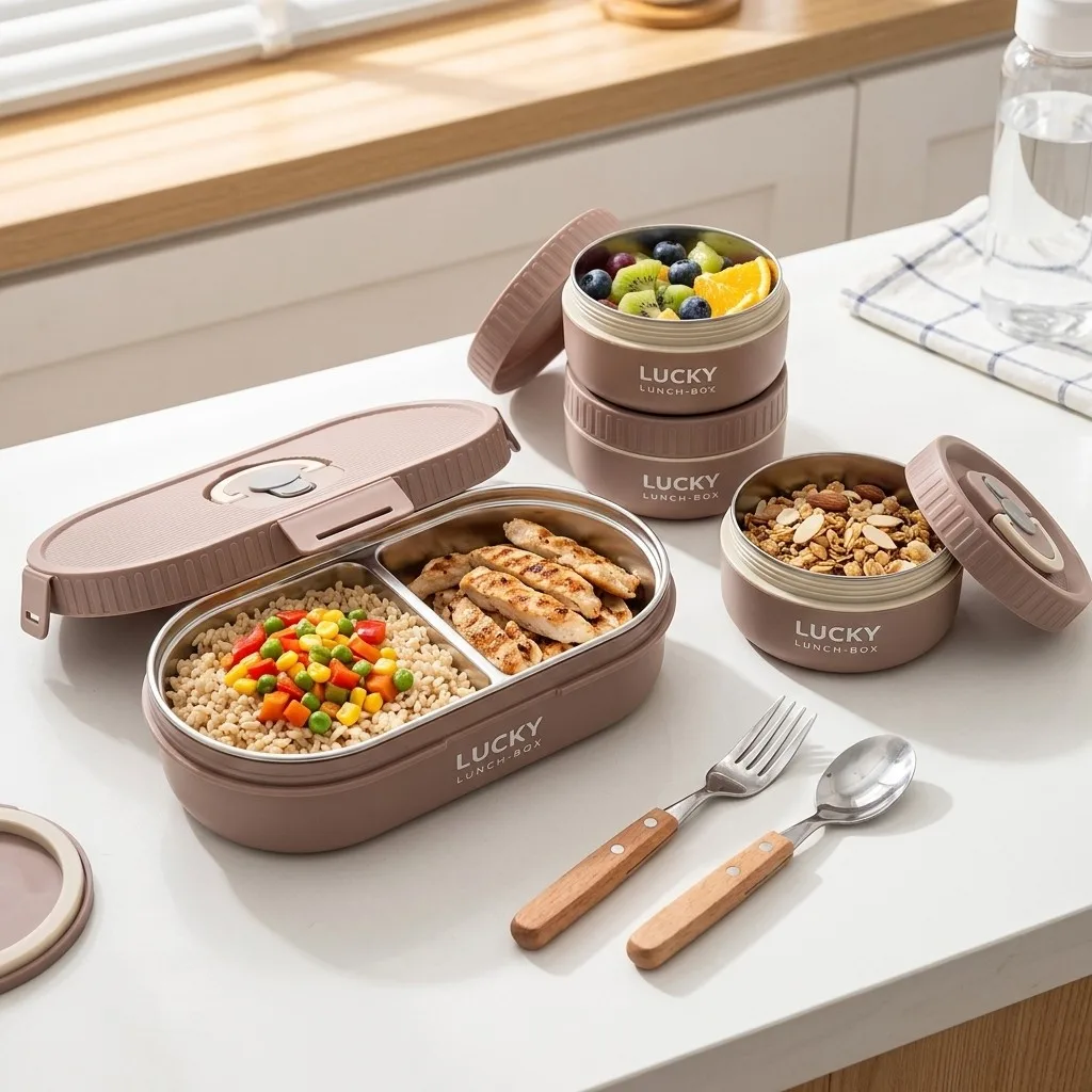 Набор термоизолированных ланч- – обзор и цена Meal Prep Or Prep Meal