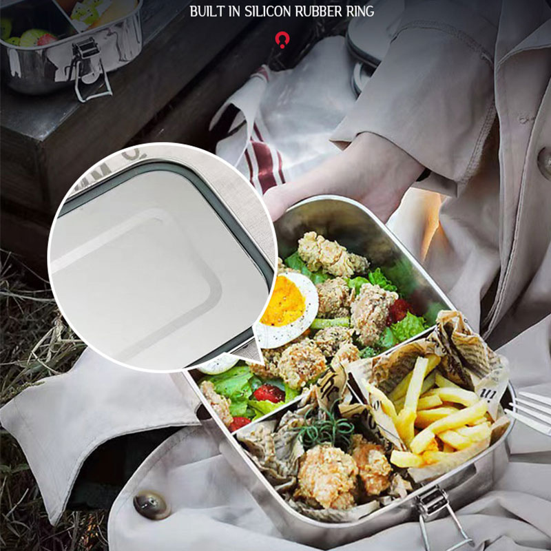 Квадратный ланч-бокс из нержав – обзор и цена Meal Prep Bowl
